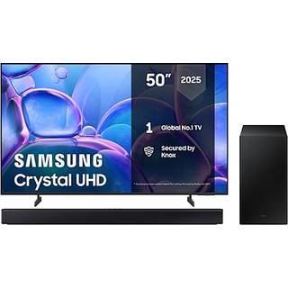 Samsung TU50U7025F + HW-C440 soundbar (På lager i butik)