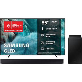 Samsung TQ85Q7F + HW-C440 soundbar (På lager i butik)