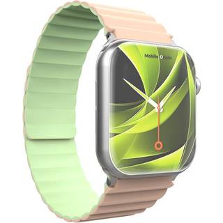 Mobile Origin Magnetic Watch Strap II pink/light green - Apple Watch 49mm/46mm/45mm/44mm