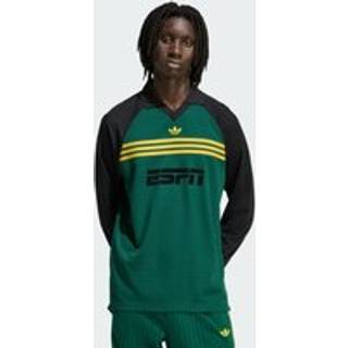 SPONSORED ARCHIVE LONGSLEEVE TEE - Collegiate Green / Black