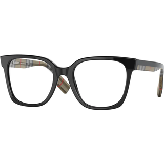 Burberry Kvinde BE2347 EVELYN 3942 Optiske stel Acetat Sort Transparent Firkantet Normal