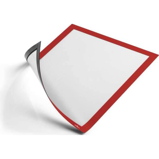 Durable Duraframe A4 magnetisk skilt med rød ramme
