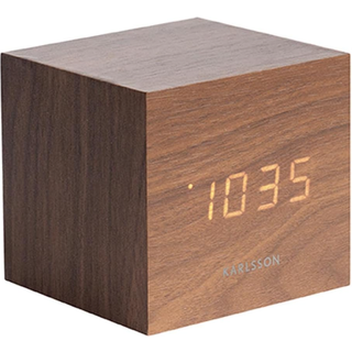 Karlsson Alarm Clock Mini Cube Vækkeur KA5655DW - Unisex - Quartz