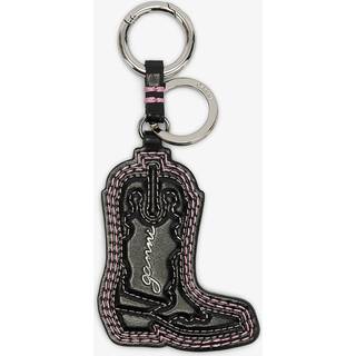 Ganni nøglering - B3010057 Western Boot chalk pink