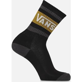 Vans - Vans Drop V Crew Socks (1 Pair), Man, Black, Size: M (38.5-42) - Black - M (38.5-42)