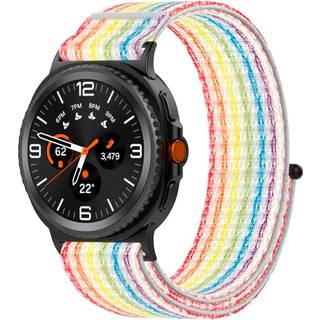 Samsung Galaxy Watch 8 / 8 Classic (40 / 44 / 46mm) - EIDERWOOD Nylon Rem - Multifarvet