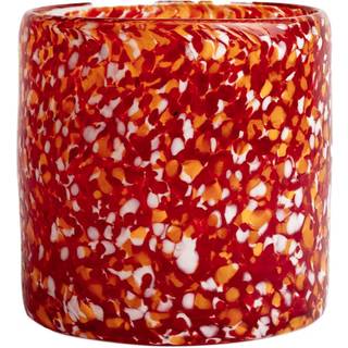 Byon Calore fyrfadsstage extra small, rød/orange