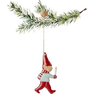 Maileg julepynt Metalophæng Nisse - Stearinlys