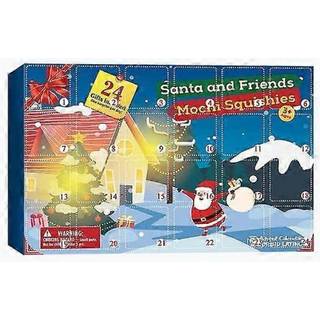 Calendar ，24 Days Christmas Countdown Calendar Gifts Box Cute Squeeze Toys Xmas Advent Calendar Present for