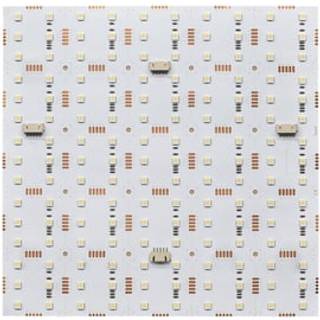 25x25 foldbar RGBW LED ark RA95 - 15W, IP20, 24V - Kulør : RGB + Varm Hvid