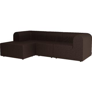 Montana Paradigm Modulsofa Tre-personers Sofa Med Puf Venstre - RW397-ReWool397
