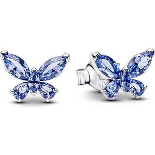 Pandora Ohrstecker - Butterfly - 294230C01 - blau