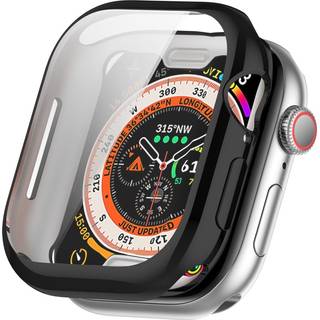 Apple Watch 11 / 10 (46mm) Fleksibelt Plast Cover - Inkl. Skærmbeskyttelse - Sort