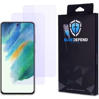 Samsung Galaxy S21 FE 5G BlueDefend Anti-Blue Light Skærmbeskyttelse Hærdet Glas - 2 stk.