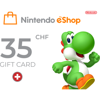 Nintendo eShop Card 35 CHF Key - SWITZERLAND