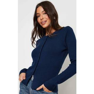 Threadbare Strikket cardigan med rund hals og struktur fra Threadbare