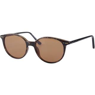 Italia Independent Unisex 5706 Camo brown/marrone Outlet solbriller Acetat Brun Brun Rund Polariseret