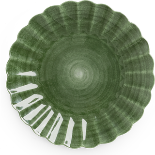 Mateus Oyster Tallerken 28 Cm - Juletallerkener Keramik Skovgrøn - EFG24C