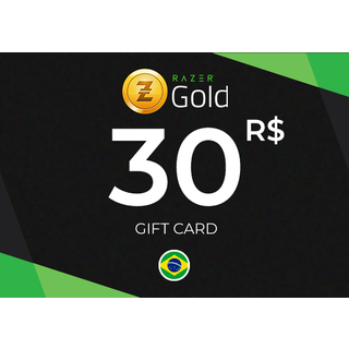 Razer Gold Gift Card 30 BRL Key - BRAZIL