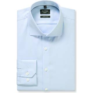 OLYMP Herren Hemd blau gestreift Slim Fit