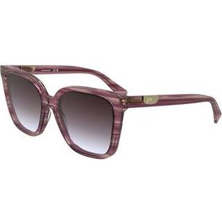 Longchamp LO772S 503 55 Solbriller Kvinder Purple - Shiny Striped Purple - 55mm