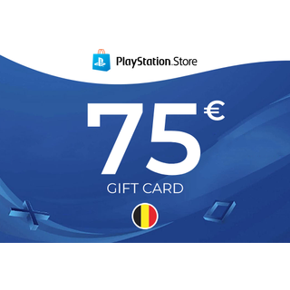 PlayStation Gift Card 75 EUR - BELGIUM
