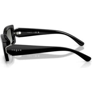 VOGUE EYEWEAR Kvinde VOGUE EYEWEAR VO5674S W44/11 Solbriller Nylon Sort Grå Firkantet Normal Nuanceret