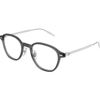 Montblanc Mand Montblanc MB0427O 004 Optiske stel Grå Transparent Rund