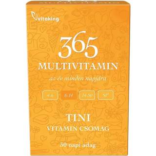 Vitaking - Multivitamin Teen Pack 365, 30 pakker