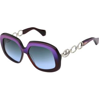 Vivienne Westwood VW5092 601 57 Solbriller Kvinder Blue - Faded Metallic Blue Red - 57mm