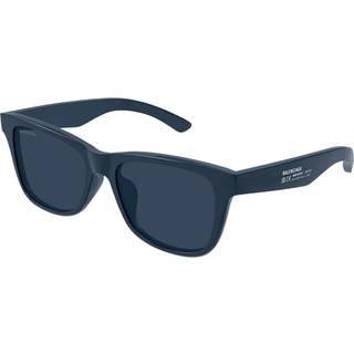 Balenciaga Mand Balenciaga BB0425SK 004 Solbriller Acetat Grå Blå Firkantet - Grå