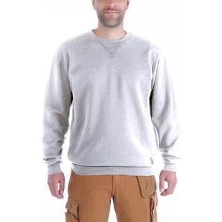 Carhartt Men's Midweight Crewneck Sweatshirt Heather Grey, XXL