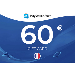 PlayStation Gift Card 60 EUR - FRANCE