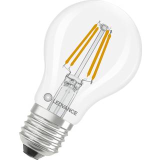 Ledvance Classic LED E27 Pære Filament Klar 3.4W 470lm - 827 Ekstra Varm Hvid | Erstatter 40W