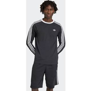 adidas Three Stripes T Shirt Black