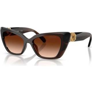 Sonnenbrille, Cat-eye-Form, SK6047, Dunkelbraun