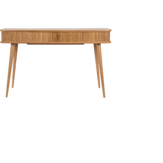 Trækonsol Barbier med skydelåger og rillet front