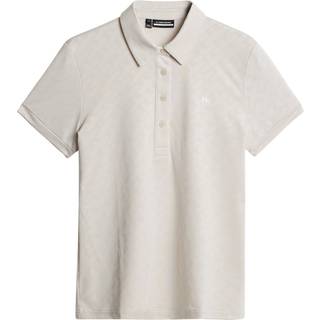 J. LINDEBERG Polo Alaya Jacquard, beige