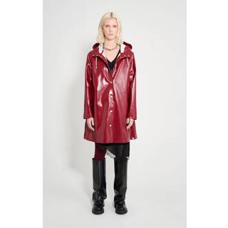 Mosebacke Opal Raincoat Burgundy - Burgundy - S