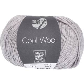 Lana Grossa Cool Wool Mélange garn - merinould Antracit meleret 444