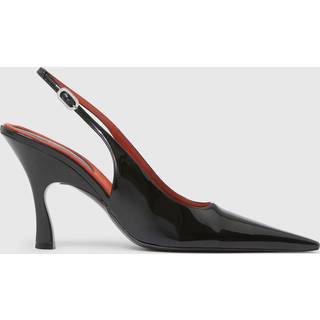 Stella McCartney - Elsa Pointed Toe Slingbacks, Woman, Black, Size: 38