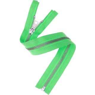 Metall Reißverschluss 5mm - Neongrün