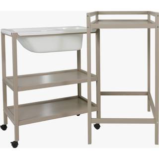 Quax Basic Puslebord med Badekar, Stone