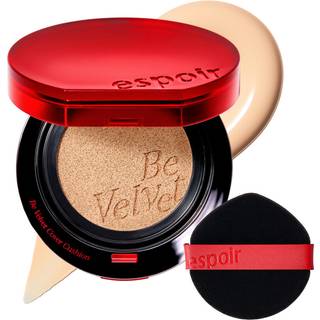 espoir [NYT] Be Velvet Cushion Foundation | Hurtig og nem dkning med langvarig farve ved nuloxidation (#21 elfenben 0,46 ounce (pakke med 1))