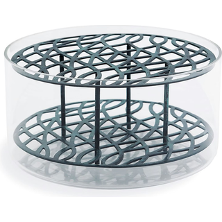 Klong - Äng Vas - Blå, Stor - Krukker og vaser - Eva Schildt - Gennemsigtig,Blå