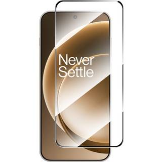 OnePlus 15 ENKAY Skærmbeskyttelse - Hærdet Glas - Gennemsigtig / Sort Kant