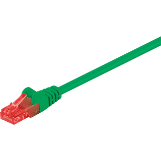 CAT 6 U-UTP netværkskabel Grøn | 25 cm | PRIS-MATCH