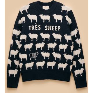 Joules Joules Intarsia strikket trøje med rund hals