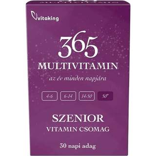 Vitaking - Multivitamin Senior Pack 365, 30 pakker