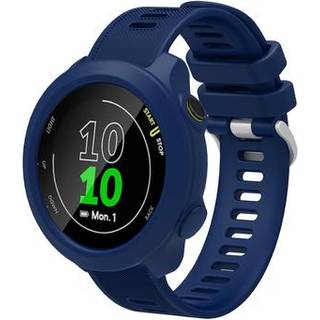 Garmin Forerunner 158 Udskiftning af Silikonestrop med Integreret Ramme - Blå